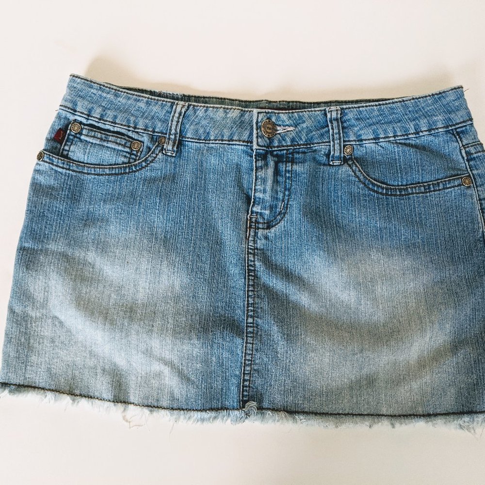Vintage YMI Denim Mini Skirt